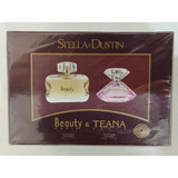 Set Perfume Stella Dustin X2 Beauty Y Teana Edp X100 Ml C/u 