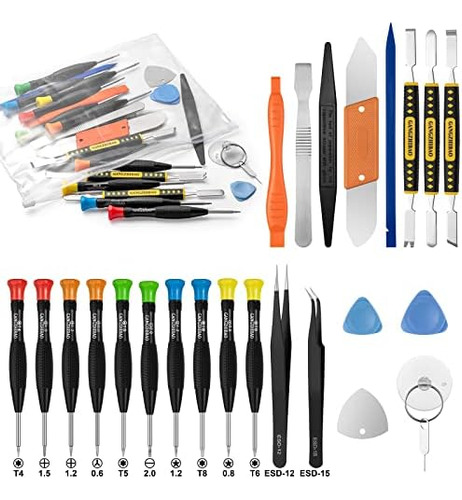 Kit De Herramientas De Reparación Electrónica De 25 Piezas, 