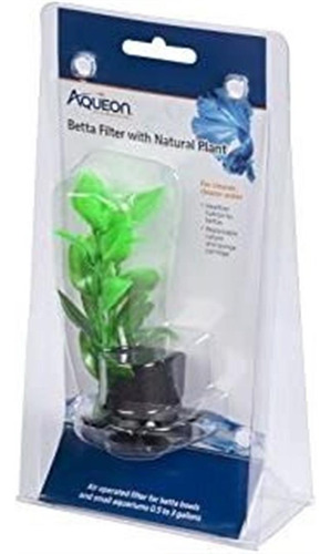 Aqueon Betta Filtros Natural Planta Talla Única