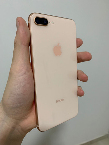  iPhone 8 Plus 64 Gb Dourado - 1 Mês De Garantia
