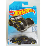 Hot Wheels Volkswagen Kafer Racer Negro Rin Amarillo, 46/250