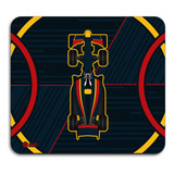 Mouse Pad Formula 1 - 21.5 X 19 Cm - F1 Tapete Gamer