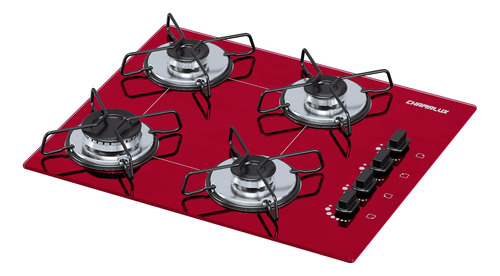 Fogão Cooktop Chamalux 4 Bocas Ultra Chama 127v/220v