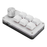 Teclado Mecánico Mini Macro Rgb Keypad Para Juegos, 6 Teclas