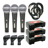 Kit Arcano 3 Renius-8 Xlr + 2 Renius-7 Xlr + 2 Pedestais Sj