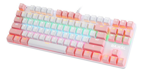 Teclado Gamer Español Teclado Mecanico Con Cable (87 Teclas)