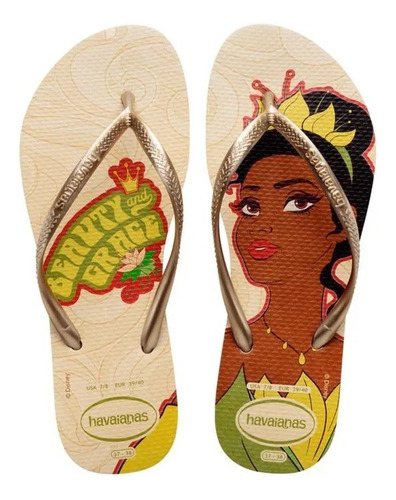 Ojotas Havaianas Slim Niñas Kids Princesas Nenas Infantiles 