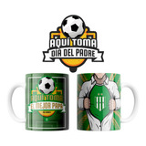 Taza Ceramica Futbol Dia Del Padre Boca River Todos Equipos