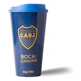 Vaso Con Tapa Café Previa Fernetero Boca Juniors Oficialcabj