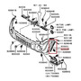 Base Izq Parachoque Delant Mitsubishi Montero Limited 08/12 Mitsubishi Montero