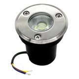 Balizador Spot Led Embutir Chao Piso Jardim 3w Ip65 Verde