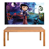 Painel Coraline Festa Banner 100x60