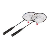 Set De 2 Raquetas  De Badminton  Eastpoint 6 Gallitos Extras