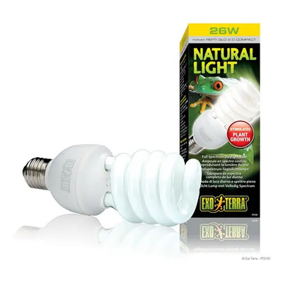 Foco Exo Terra Repti Glo Natural Light 2.0 26w 2191 | Meses sin interés