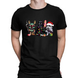 Camiseta Navidad Star Wars Darth Vader Hombre Algodón M1