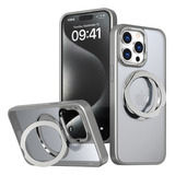 Funda De Teléfono Soporte Mag-safe Para iPhone 15 Pro Max
