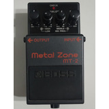 Boss Metal Zone Mt-2 Pedal De Distorsion (nuevo) No Permuto!