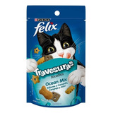 Premios Snacks Gatos Purina Felix Travesuras 10 Bolsas 590g