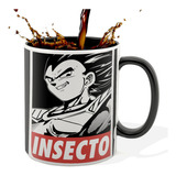 Taza Vegeta Insecto Anime Café O Té Dragon Ball Z