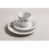 6 Taza De Te/plato Art.1869 Porcelana Tsuji