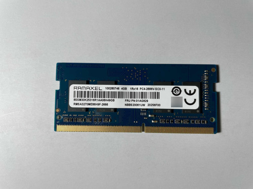 Memoria Ram 4 Gb Ddr4 - Ramaxel Rmsa3270me86h9f-2666