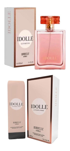 Kit Perfume Idôle 100ml + Creme Hidratante Corporal Idôle 200ml Linha Isabelle Labelle Original Lançamento Inspiração Idôle Le Parfum Importado