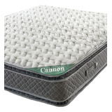 Colchon Cannon Doral Resortes Pillow 160 X 200 Queen Size