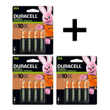 Kit 12 Aa Piezas Duracell Doble A 2500mah