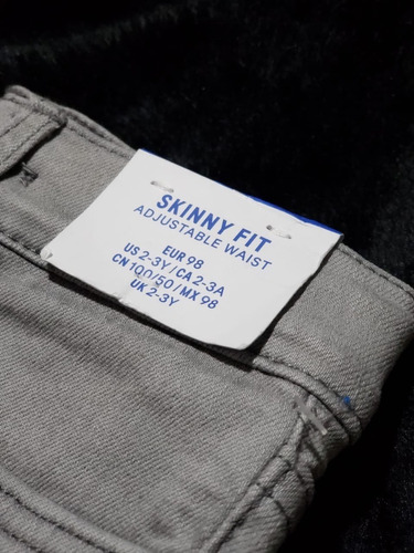 Jeans H&m Skinny Fit Niñ@s Elasticado