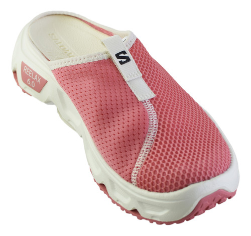 Sueco Salomon Reelax Slide 6.0 Mujer Tea Rose/wh/va