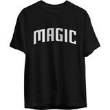 Remera Basket Nba Orlando Magic Negra Logo Magic