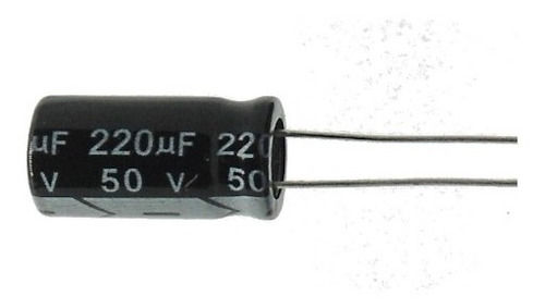 Condensador Electrolitico 220 Uf X 50v Pack 5 Unidades