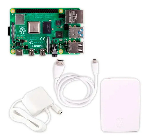 Kit Raspberry Pi 4 2 Gb Carcasa, Eliminador, Hdmi (original)