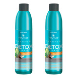 Shampoo Detox And Purify Anven, Kit 2 Unidades De 250 Ml C/u