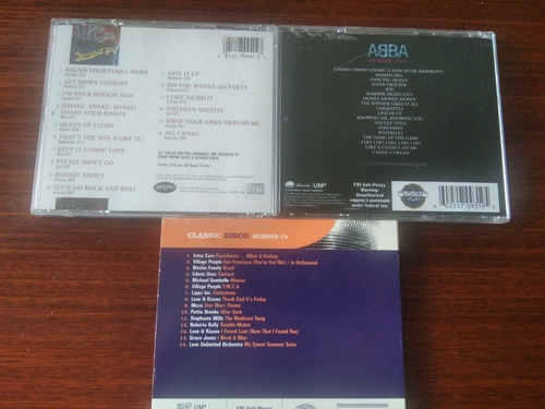 Abba - Kc & The Sunshine Band - Classic Disco  3 Cds