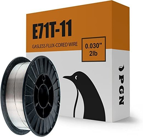 Pgn Flux Core Mig Wire - E71t-11-0.030 Pulgadas, Carrete De