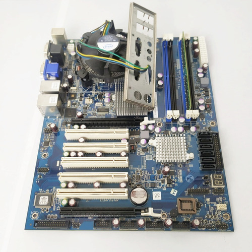 Placa Mãe Q35ax-04 Proc. Pentium Dual Core Cpu E6500 (2302)