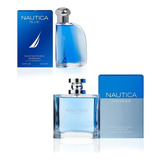 Paquete De Nautica Voyage Y Blue De Caballero 100ml