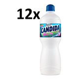 Água Sanitária Super Candida Cloro Ativo - Cx 12 Un 1l