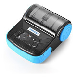 Impressora Térm 80mm Bluetooth Mtp-3 Android Ios Cor Preto/azul