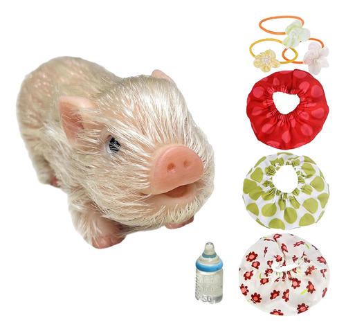 Brinquedo De Porco Reborn Pequeno, Boneca Animal Estilo A