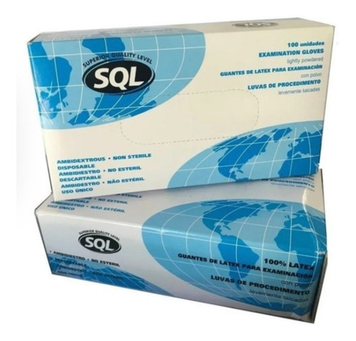 Guantes Latex Descartables / Caja X 100 Un.