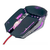 Mouse Gamer 3200 Dpi 7d Base Metalica Retroiluminado Ps4 Pc