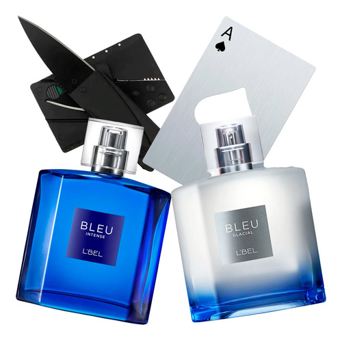 Perfume Hombre Lebel Bleu Glacial +lbel Blue Intense +regalo