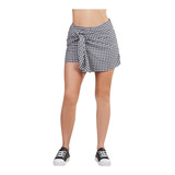 Short Falda Mujer Color Negro 941-96