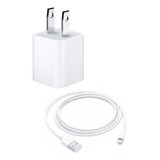 Cargador Para iPhone Cubo 5w + Cable Usb - L 1m Original