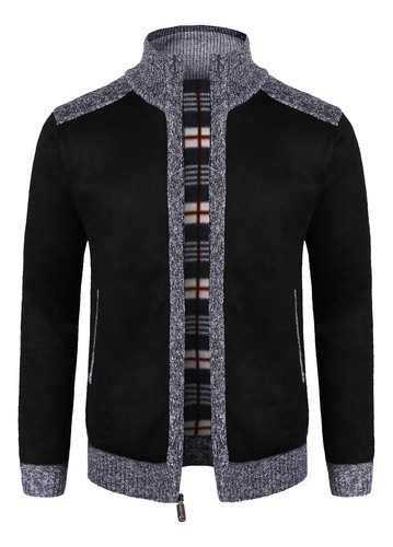 Una Chaqueta De Forro Polar Para Hombre, Prenda De Punto Par