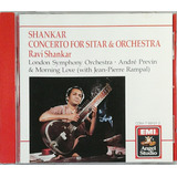 Cd Ravi Shankar Concerto For Sitar & Orch André Pevin Import