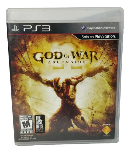 God Of War: Ascension Ps3 - Físico  (original)