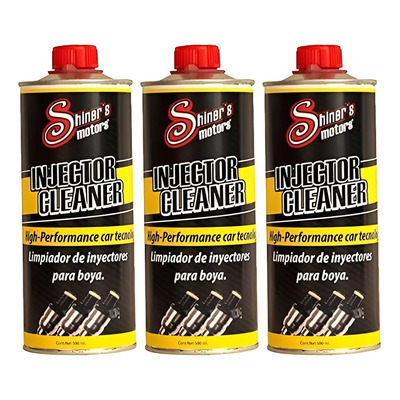 Shiners Limpiador De Inyectores De Boya 500 Ml Pack 3 Piezas | Meses sin interés